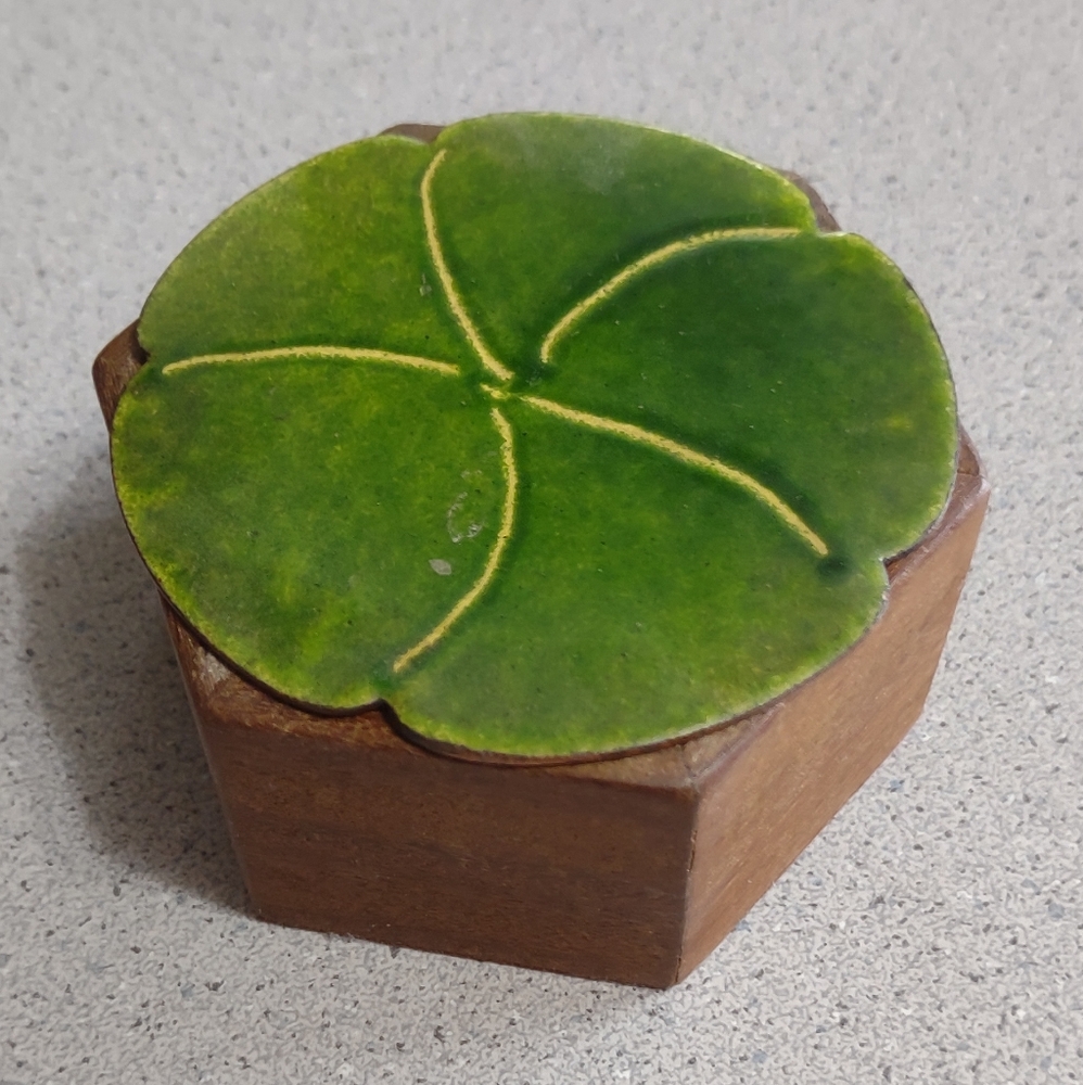 Lower price!*Teakwood Trinket Box(UK)***